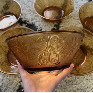 Vintage sepia bowls PART 1